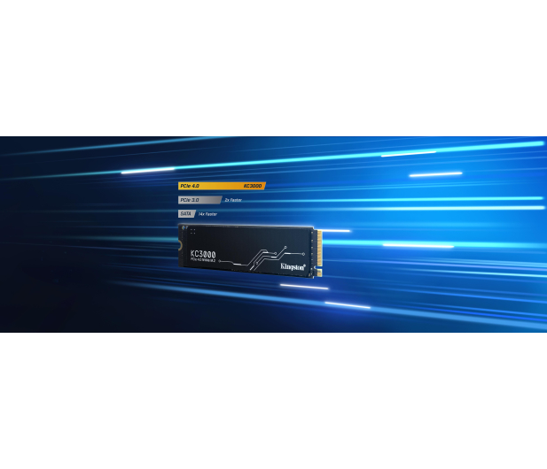 Kingston 4TB M.2 PCIe Gen4 NVMe KC3000 - 691114 - zdjęcie 10